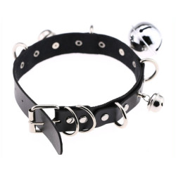 Joy Jewels Collier sexy avec Grelots Noir